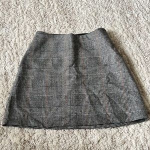 Aritzia Plaid skirt